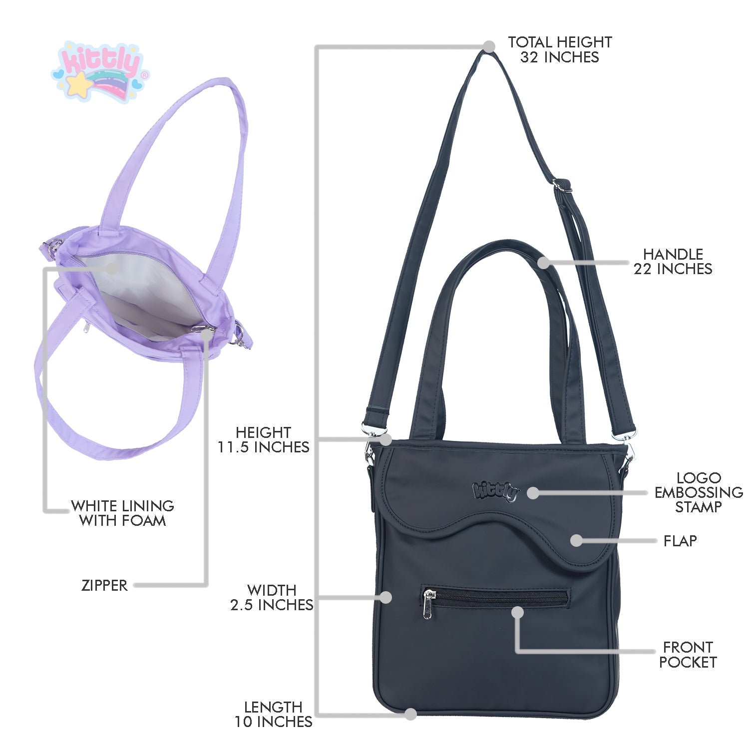 Kittly Gwen Sling Bag