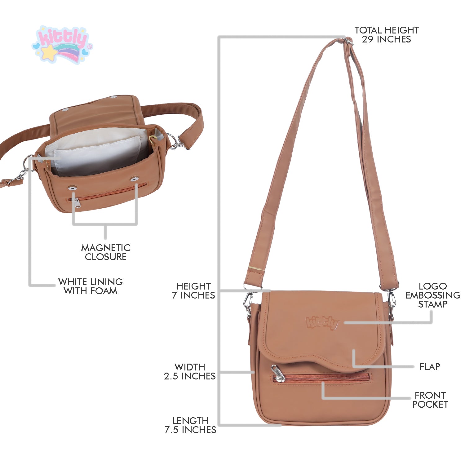 Kittly Naomi Sling Bag