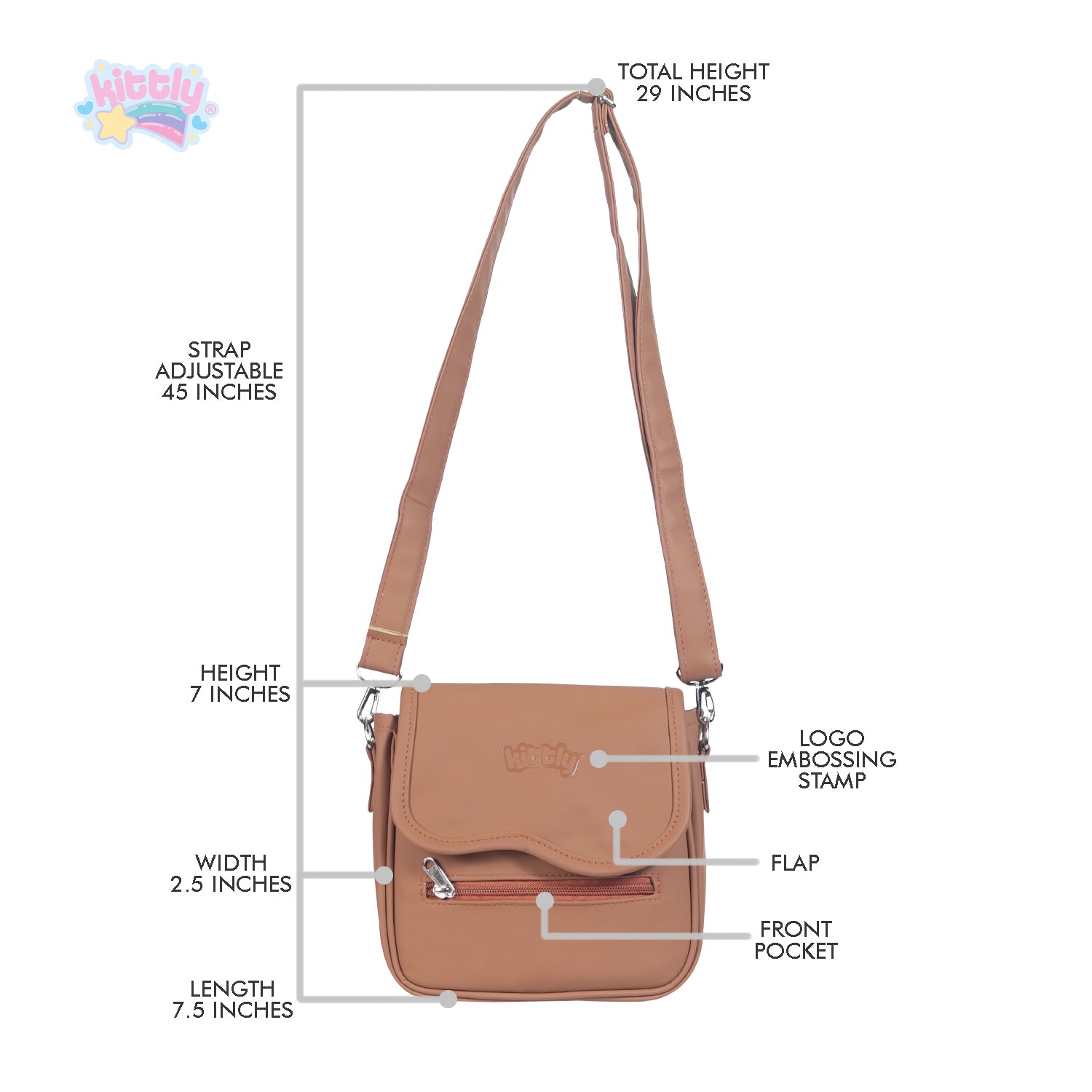 Kittly Naomi Sling Bag